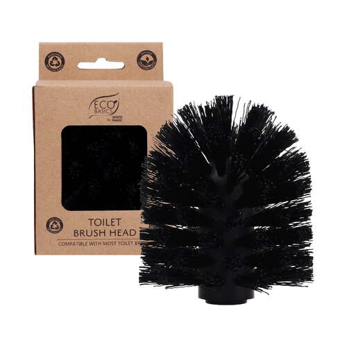 Eco Basics 10cm Toilet/Bathroom Brush Head Cleaning Scrubber