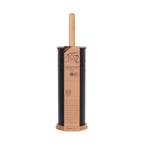 Eco Basics Toilet/Bathroom Set Bowl Cleaner - Black