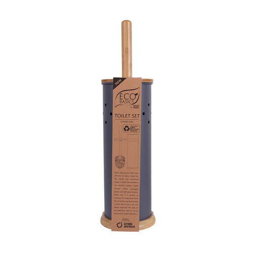 Eco Basics Toilet/Bathroom Set Bowl Cleaner - Charcoal
