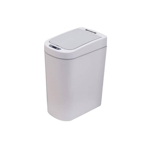 Smart Bin 7L Bathroom Waste Container Motion Sensor Detection 34cm White