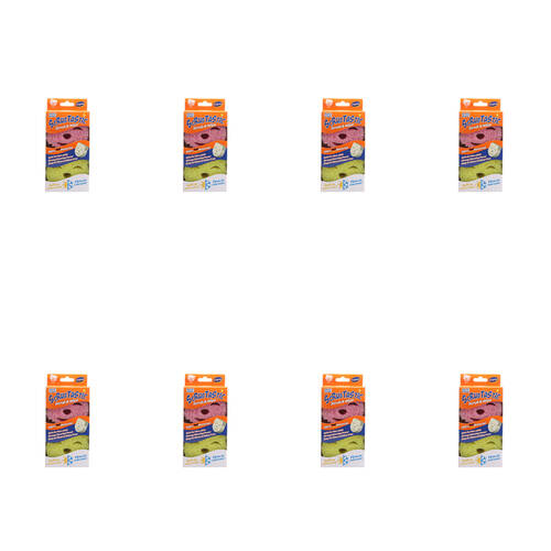 8x 2pc White Magic Scrubtastic Scrub & Wipe Cleaning Sponge