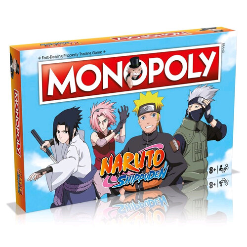 Monopoly Board Game - Naruto Shippuden