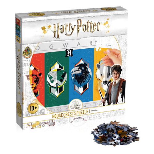 500pc Harry Potter House Crest Puzzle