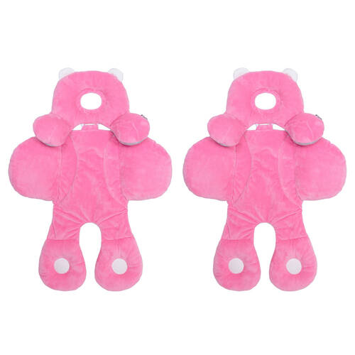 2PK Benbat Travel Friends Infant Head and Body Support - Pink