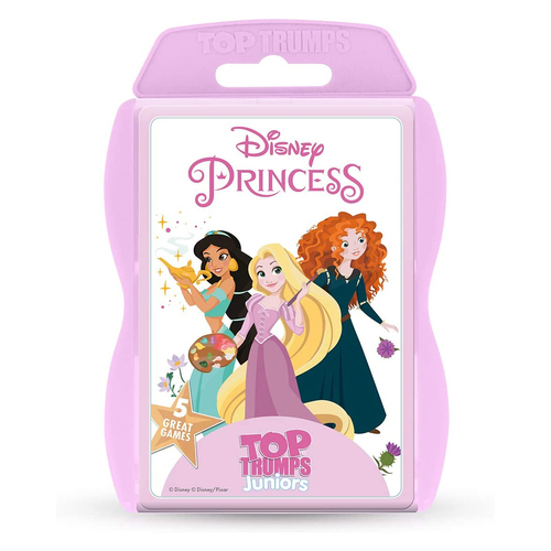 Top Trumps Disney Princess Juniors Playing Card Game/Collection 4+