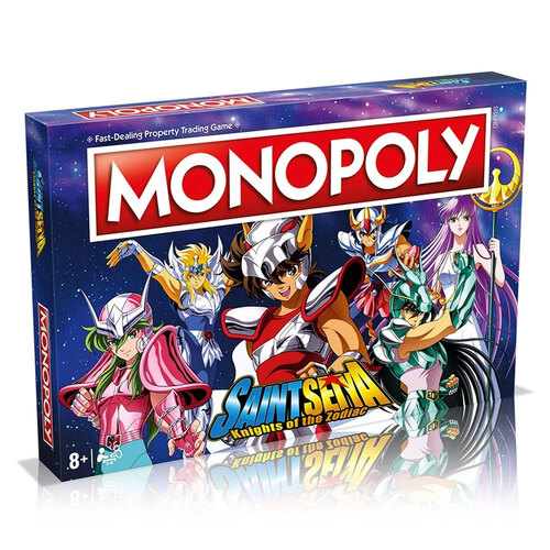 Monopoly Saint Seiya Edition Tabletop Board Game 8+