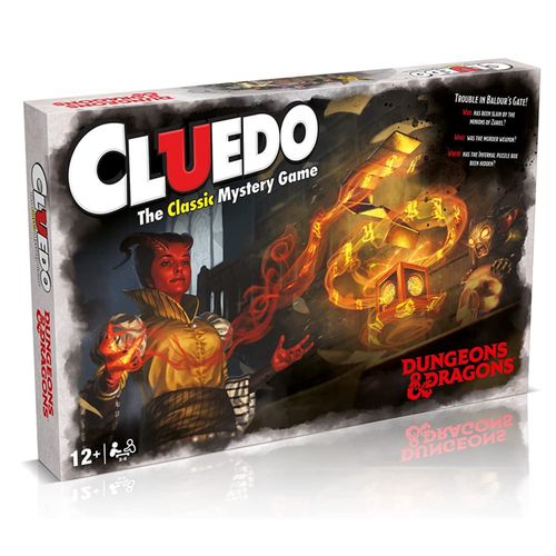 Cluedo Dungeons & Dragons Edition Tabletop Family Game 8y+