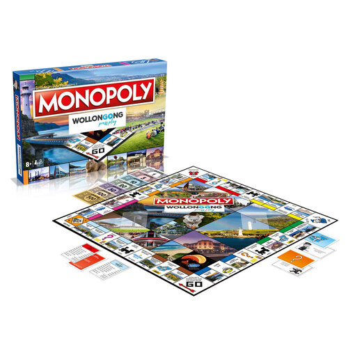 Monopoly Wollongong Edition Board Game 8y+