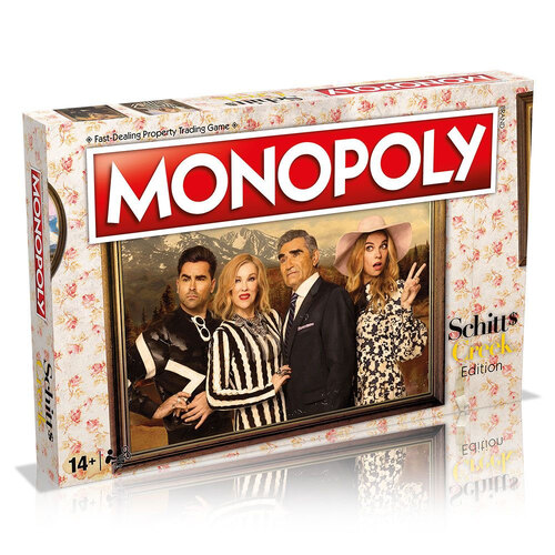 Monopoly Schitt's Creek Edition Tabletop Board Game 8+