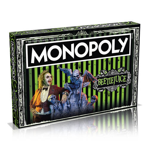 Monopoly Beetlejuice Family Tabletop Themed Board Game 12+