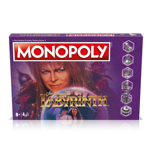 Monopoly Labyrinth Family Tabletop Themed Board Game 8+