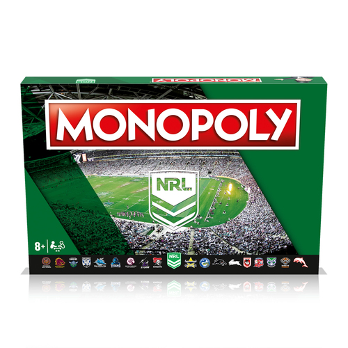Monopoly NRL (Refresh) Family Tabletop Themed Board Game 8+