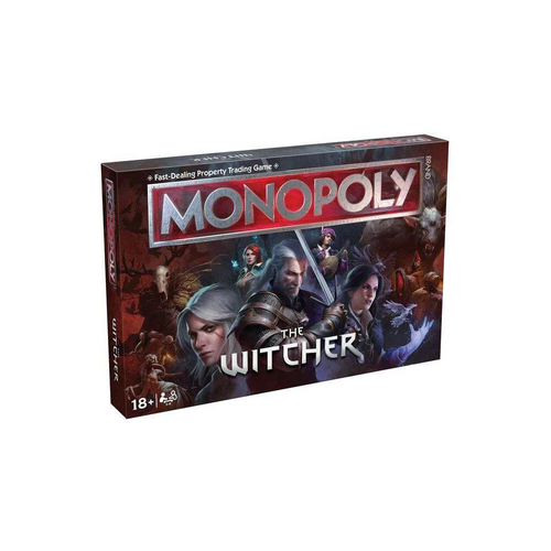 Monopoly The Witcher Party Tabletop Board Game 18+