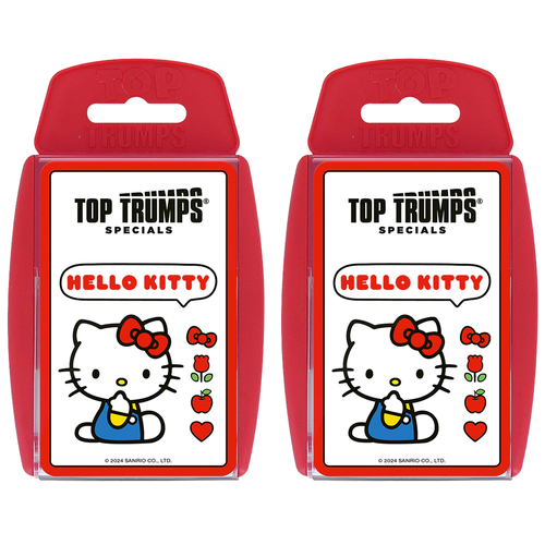 2PK Top Trumps - Specials Hello Kitty Family Party Tabletop Board Game 5+