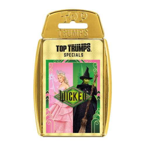 Top Trumps Wicked Edition Family and Kids Trivia Card Game 5+