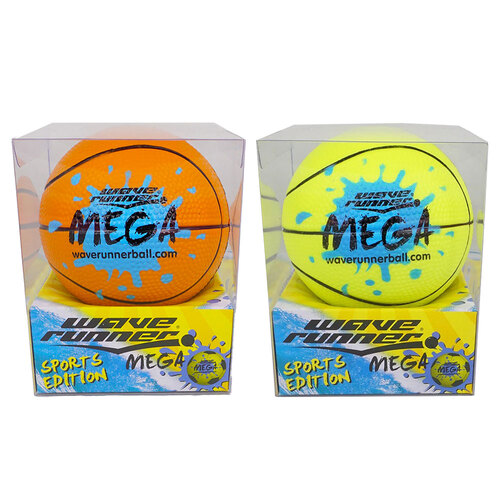 2x WaveRunner 9cm Mega Sport Ball Swimming/Beach Kids Toy
