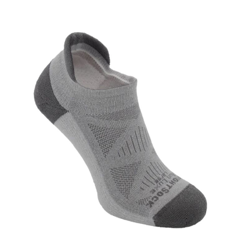 Wrightsock Run Luxe Titanium Unisex Socks M AU 4-7.5 Mens/6.5-9 Womens