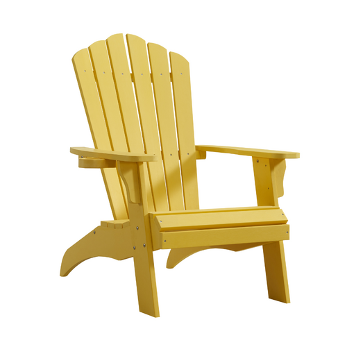 Winawood Garden/Patio Adirondack Armchair 120x61cm -  Sunflower Yellow