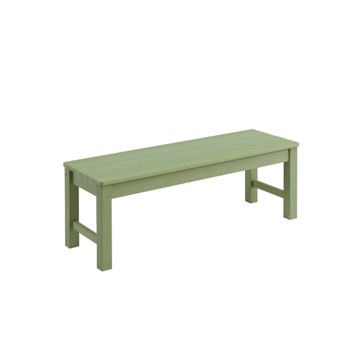Winawood Garden/Patio 2 Seater Backless Bench Seat 120x61cm -  Duck Egg Green
