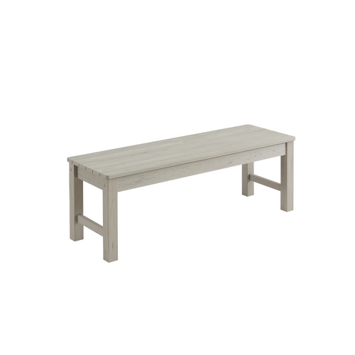 Winawood Garden/Patio 2 Seater Backless Bench Seat 98x98cm -  Stone Grey