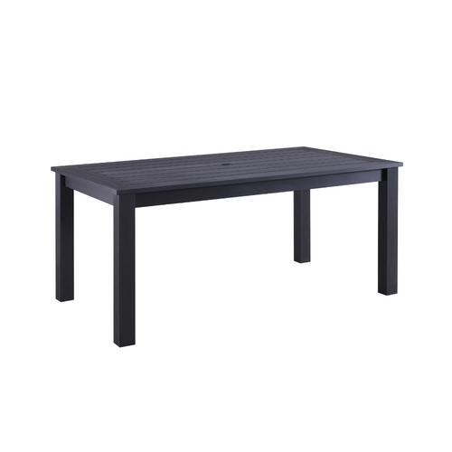 Winawood Garden/Patio Rectangular Dining Table 98x98cm -  Charcoal Grey