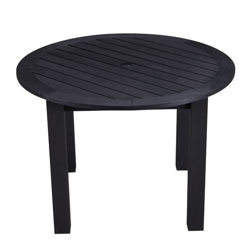 Winawood Garden/Patio Round Dining Table Charcoal Grey