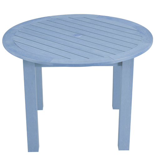 Winawood Garden/Patio Round Dining Table Powder Blue