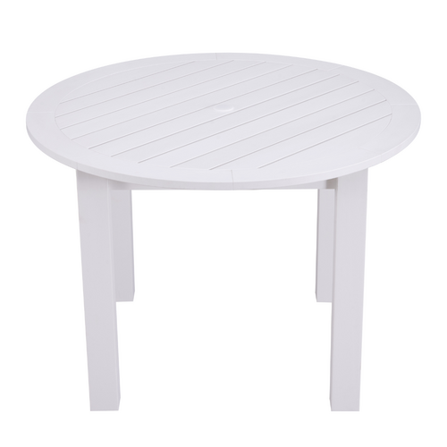 Winawood Garden/Patio Round Dining Table White