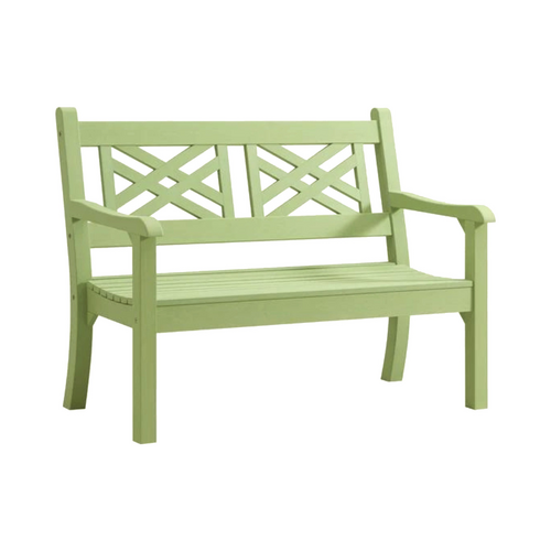 Winawood Garden/Patio Speyside 2 Seater Bench 105x97cm -  Duck Egg Green