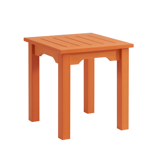 Winawood Garden/Patio Outdoor Side Table 93x62cm -  Sunset Orange