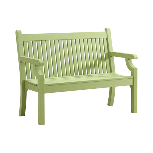 Winawood Garden/Patio Sandwick 2 Seater Outdoor Bench  121x93cm -  Duck Egg Green