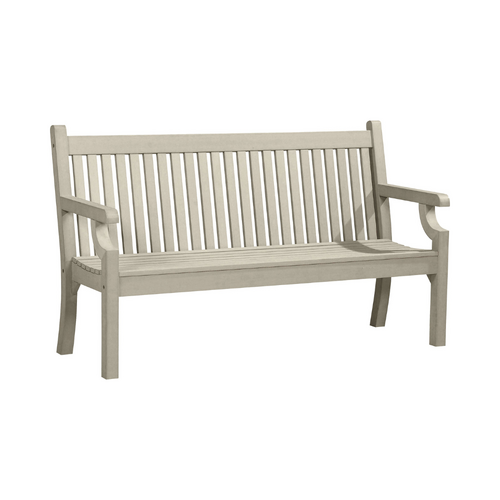 Winawood Garden/Patio Sandwick 3 Seater Outdoor Bench 156x93cm -  Stone Grey