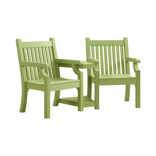 Winawood Sandwick Garden/Patio Love Seat w/ Table 172x93.5cm -  Duck Egg Green