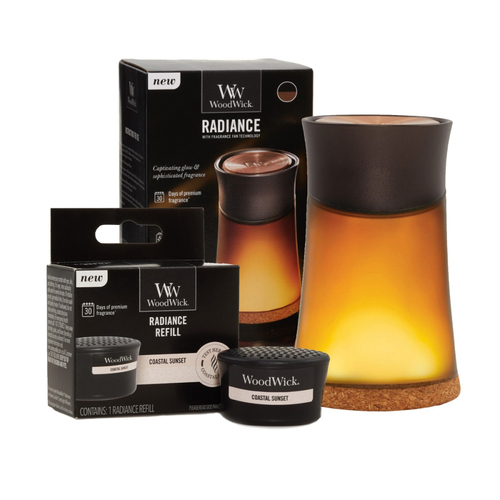 WoodWick Battery-Operated Radiance Diffuser Kit 11.7x20.9cm - Brown
