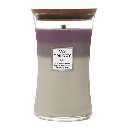 WoodWick 609g Scented Candle Amethyst Sky Trilogy Large