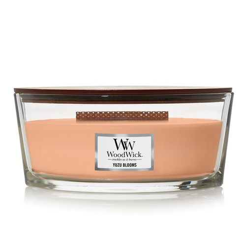 WoodWick 453g Scented Candle Yuzu Blooms Large Ellipse