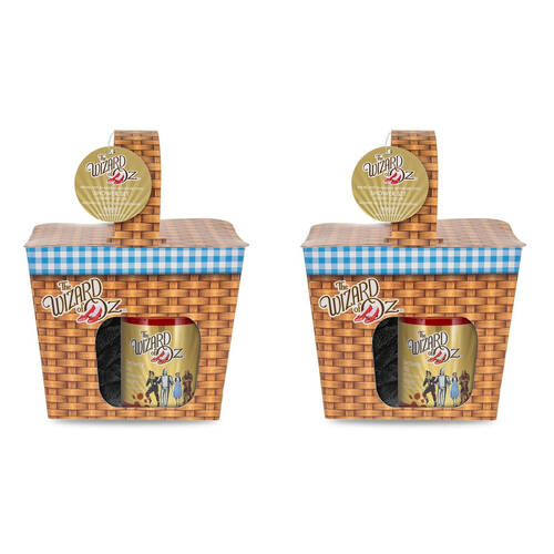 2PK Warner Bros Wizard of Oz Basket Scented Shower Set 300ml Poppy Temptation