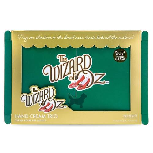 3pc Warner Bros Wizard of Oz Shea Butter Hand Care Cream Trio Set 150ml
