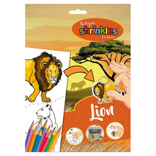 Shrinkles 30cm Lion Slim Pack