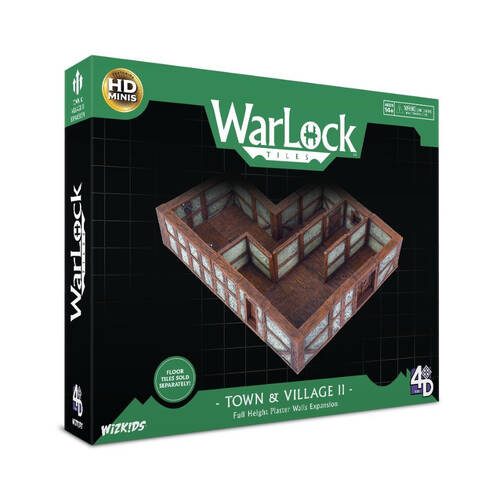 WarLock Tiles Full Height Walls Miniature Expansion 14y+
