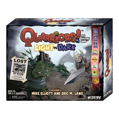 Wizkids Quarriors Light vs Dark Dice-Building Board Game 14y+