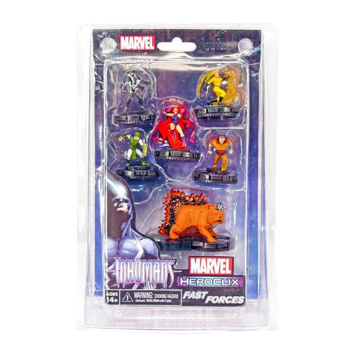 6pc Wizkids Heroclix Marvel Inhumans Figure Collectable 14y+