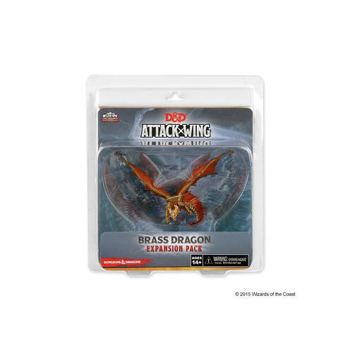 Wizkids D&D Attack Wing Wave 8 Brass Dragon Miniature Expansion Pack 14y+