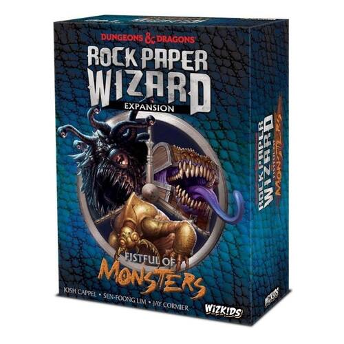 Dungeons & Dragons Rock Paper Wizard Fistful of Monsters Expansion 14y+