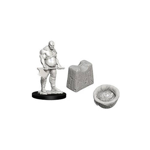 Wizkids Deep Cuts Unpainted Miniatures Executioner & Chopping Block