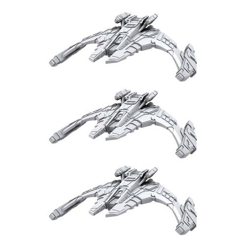 Star Trek Unpainted Ships Jem'Hadar Battle Cruiser Figure 14y+