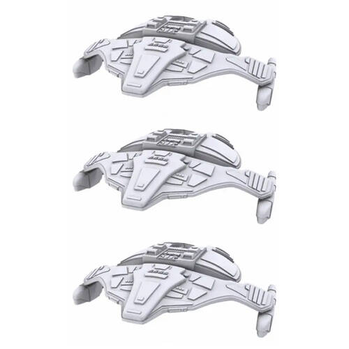 Star Trek Unpainted Ships Jem'Hadar Attack Ship Figure 14y+