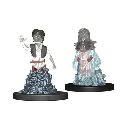 2pc Wizkids Wardlings Ghosts Male & Female Figure Toy 25cm 8y+