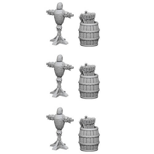 Wizkids Deep Cuts Unpainted Miniatures Archery Range