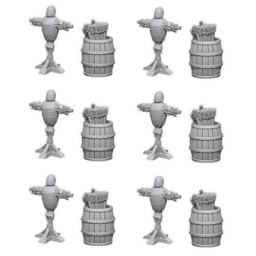 Wizkids Deep Cuts Unpainted Miniatures Archery Range